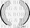 BORG & BECK BBS6103 Brake Shoe Set